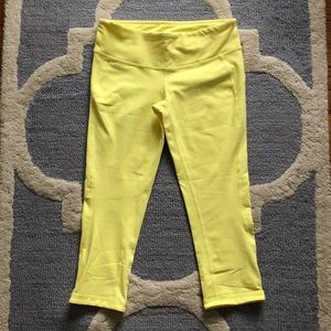 NewBalance Yellow leggings
